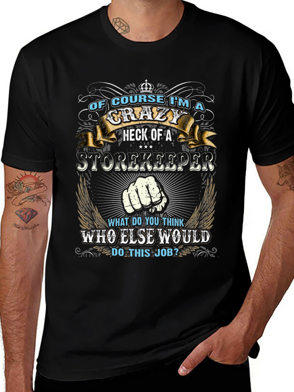 Crazy Storekeeper Graphic Tee