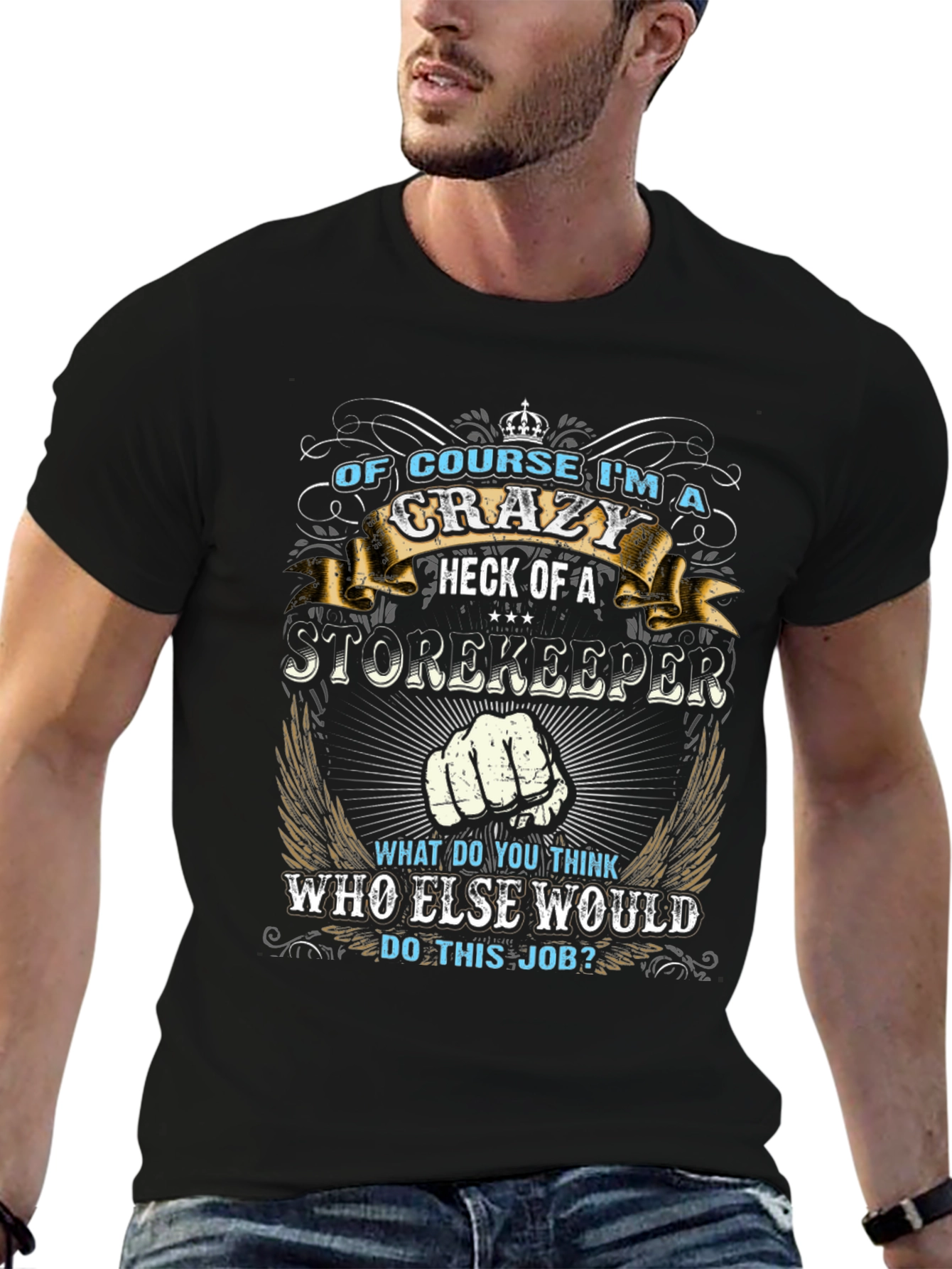 Crazy Storekeeper Graphic Tee