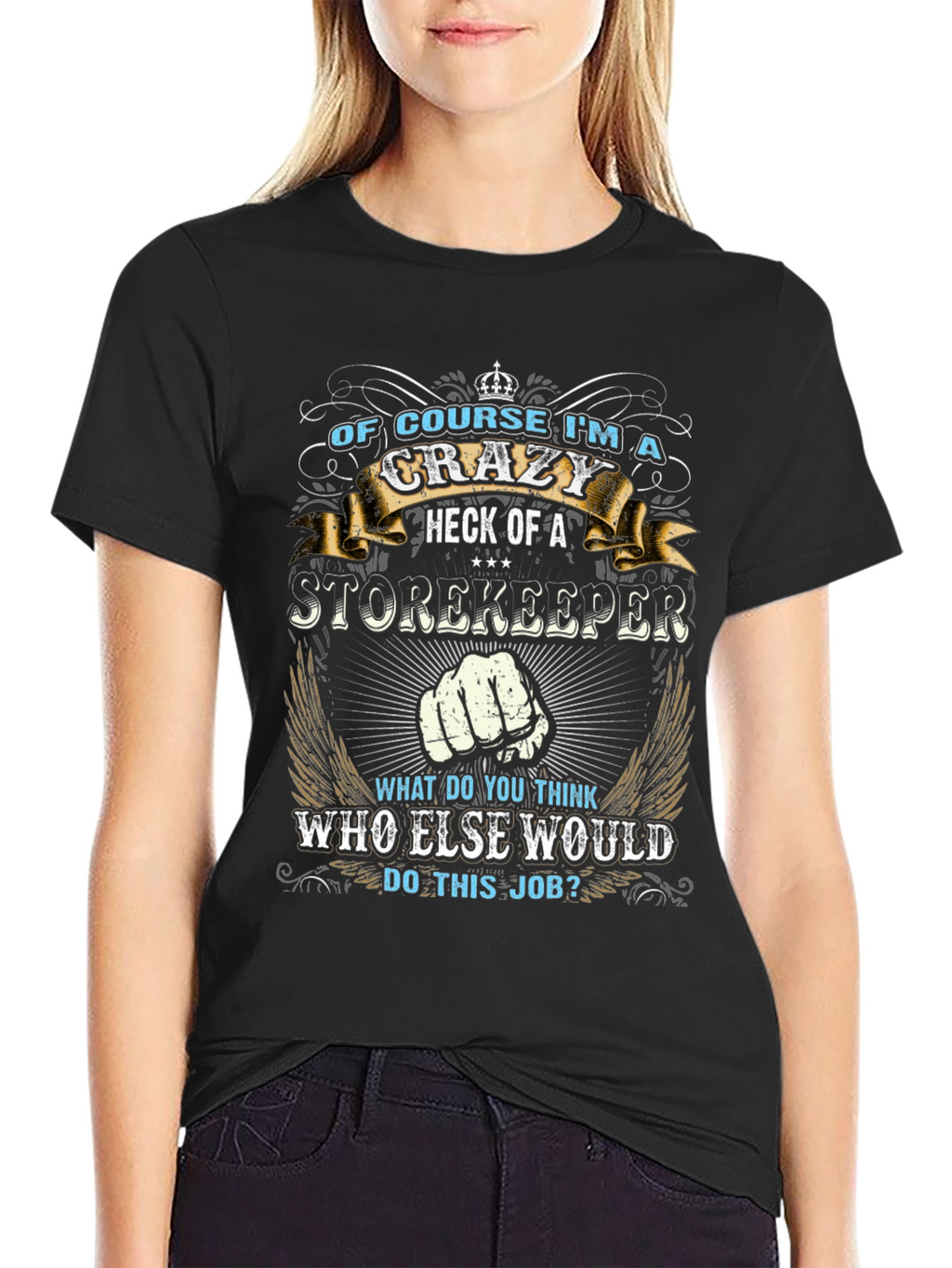 Crazy Storekeeper Graphic Tee
