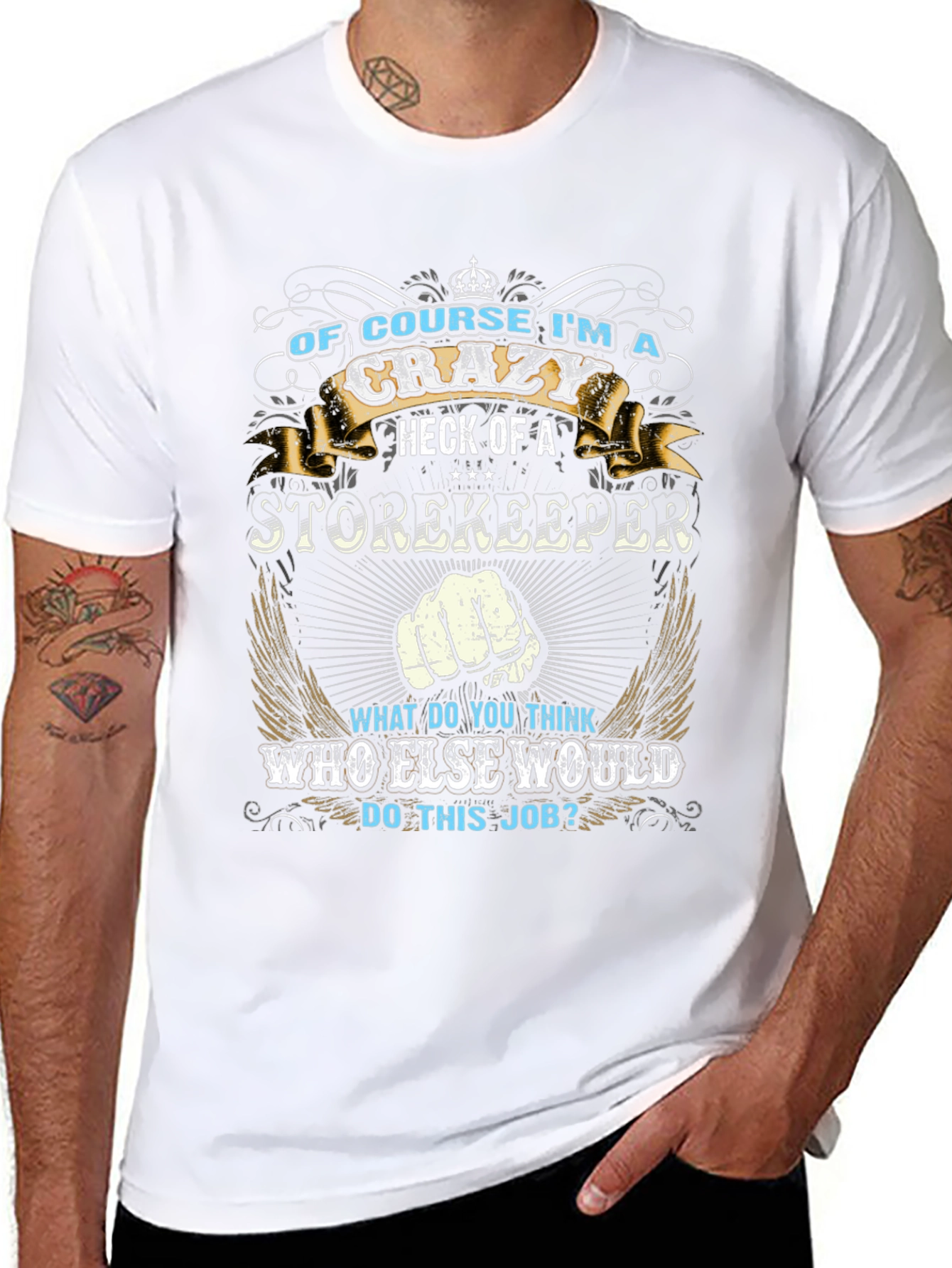 Crazy Storekeeper Graphic Tee
