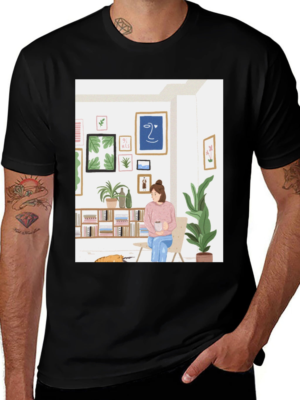 Cozy Living Room T-Shirt