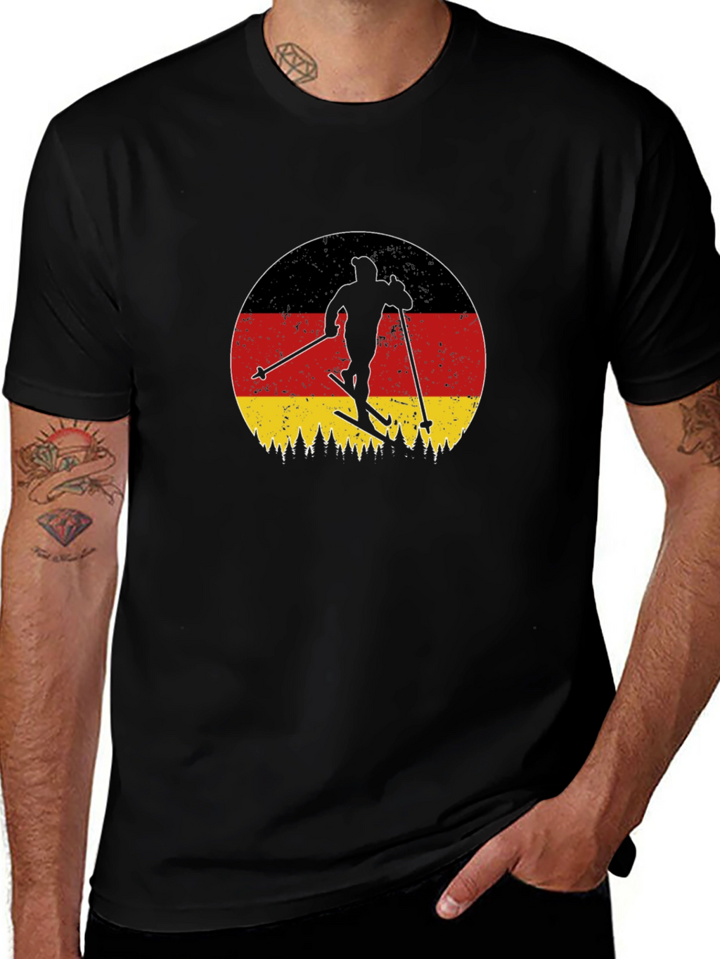Germany Skiing T-Shirt