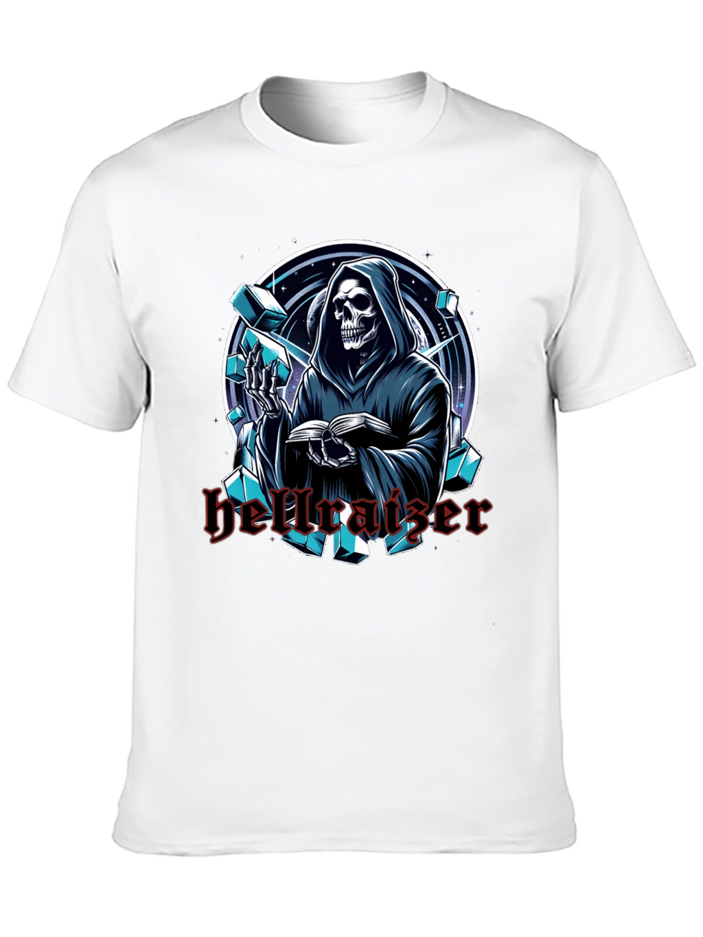 Hellraiser Graphic Print Black T-Shirt