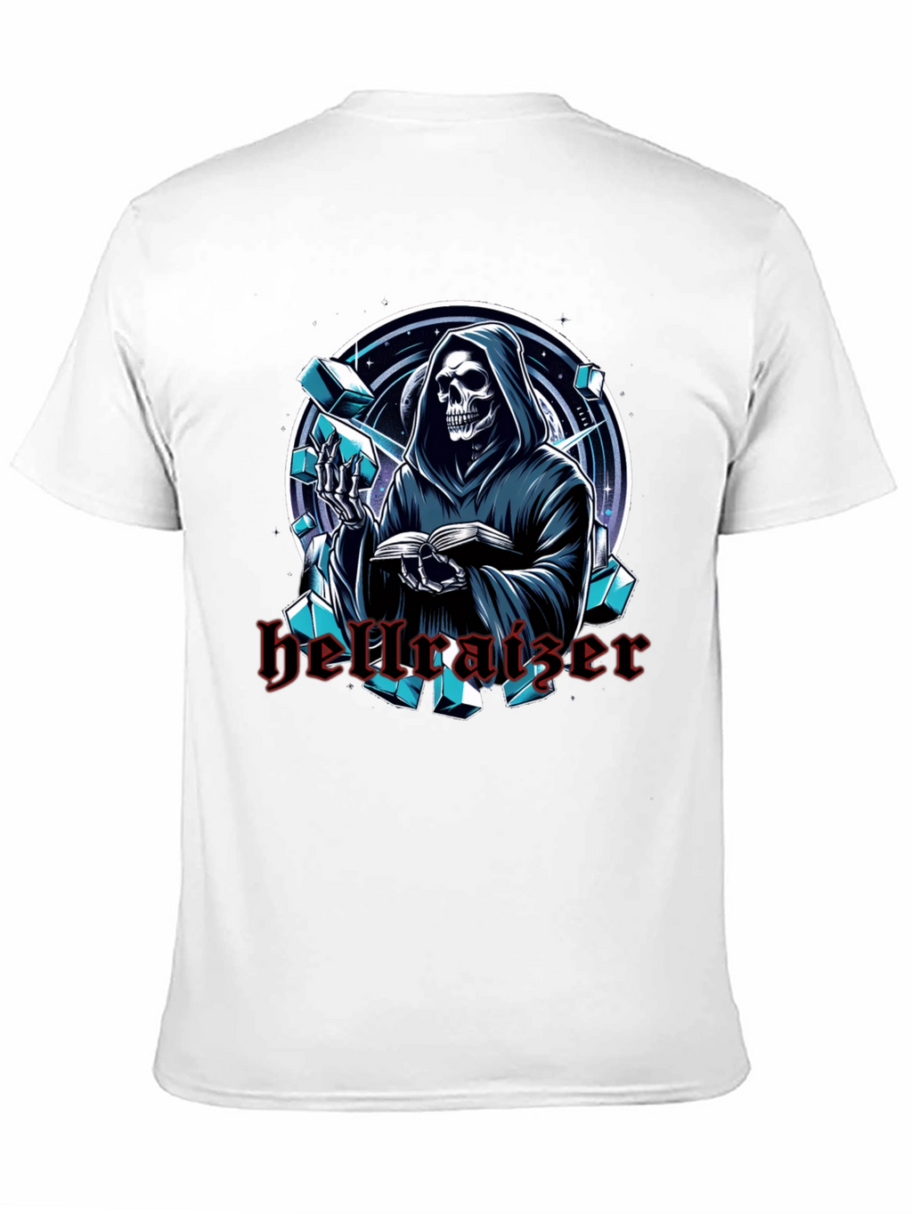 Hellraiser Graphic Print Black T-Shirt