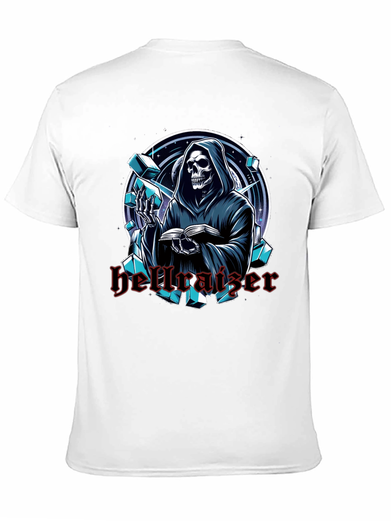 Hellraiser Graphic Print Black T-Shirt