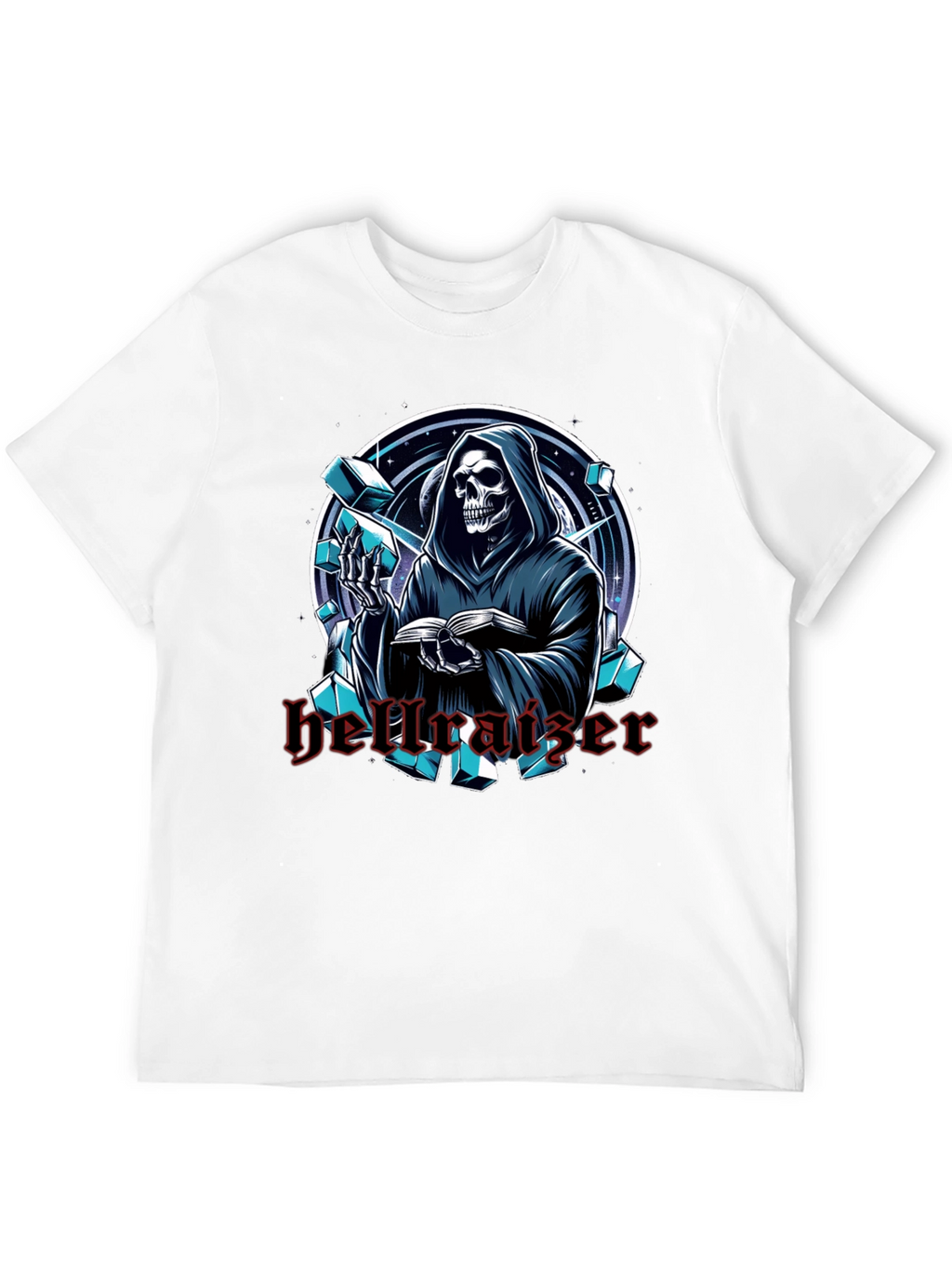 Hellraiser Graphic Print Black T-Shirt
