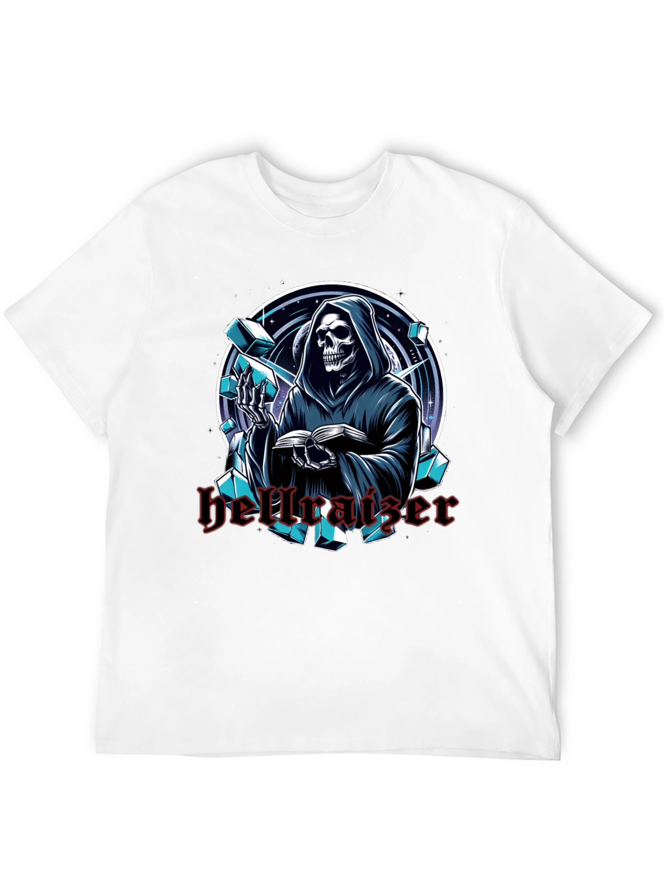 Hellraiser Graphic Print Black T-Shirt