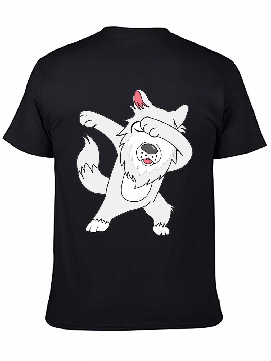 Dabbing Dog Graphic T-Shirt - Fun & Stylish Tee