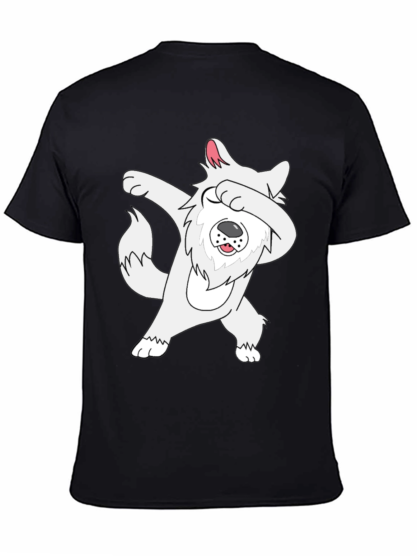 Dabbing Dog Graphic T-Shirt - Fun & Stylish Tee