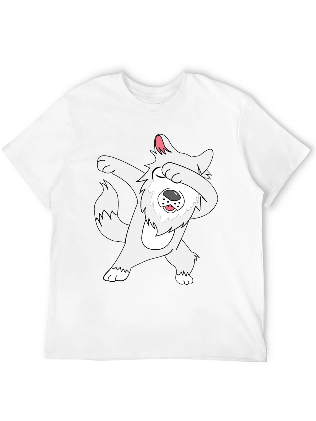 Dabbing Dog Graphic T-Shirt - Fun & Stylish Tee