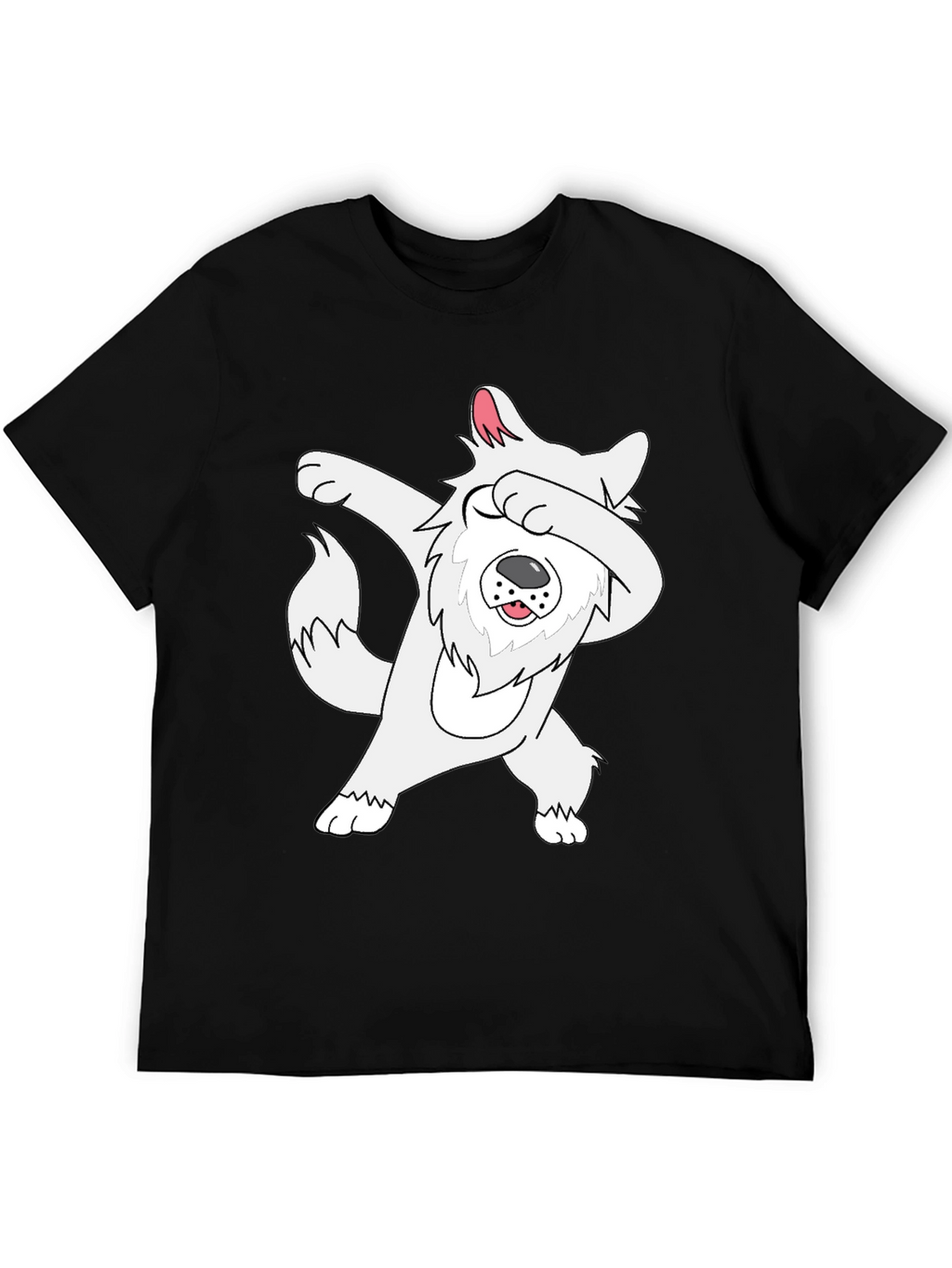 Dabbing Dog Graphic T-Shirt - Fun & Stylish Tee