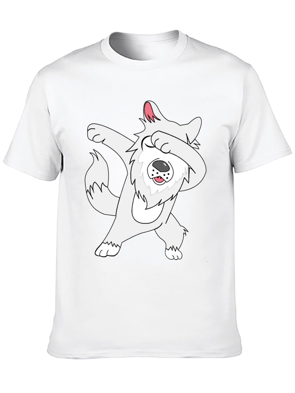 Dabbing Dog Graphic T-Shirt - Fun & Stylish Tee