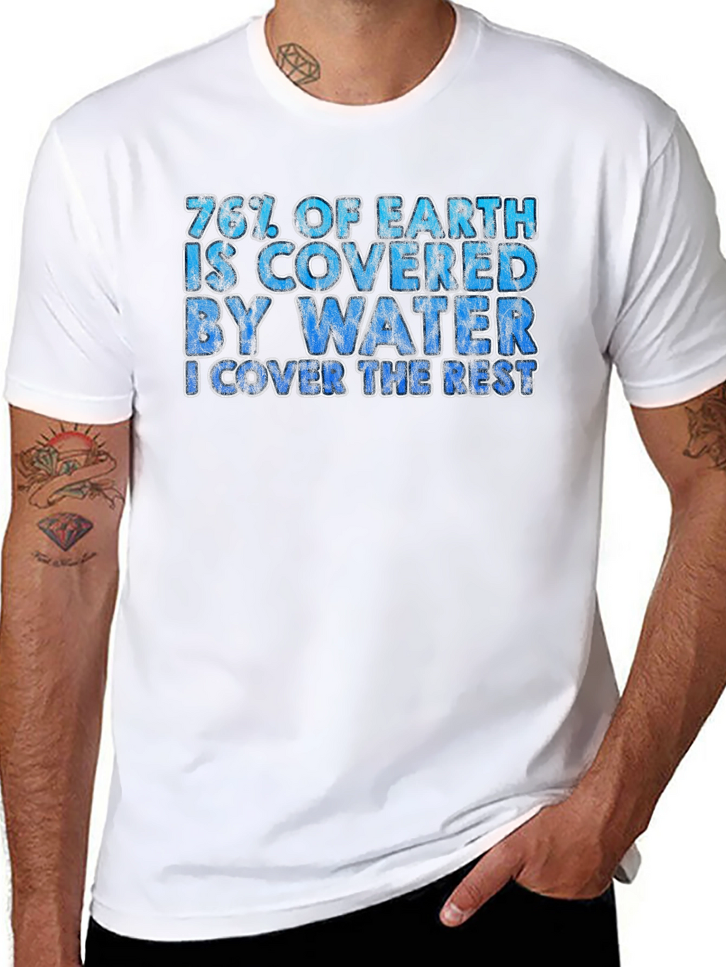 Humorous Earth Coverage T-Shirt