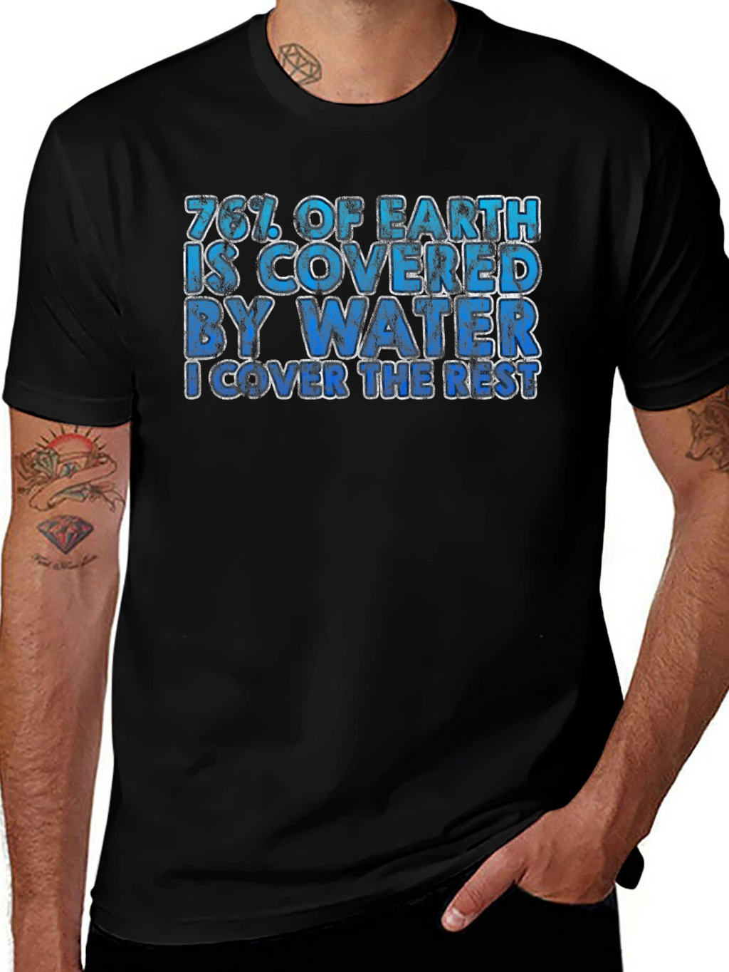 Humorous Earth Coverage T-Shirt