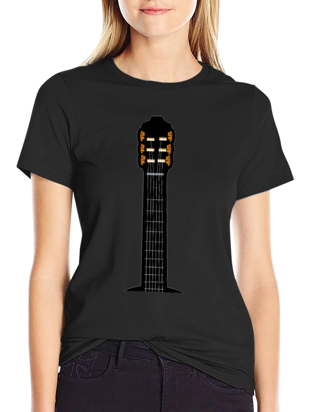 Guitar Neck T-Shirt - Music Lover Tee
