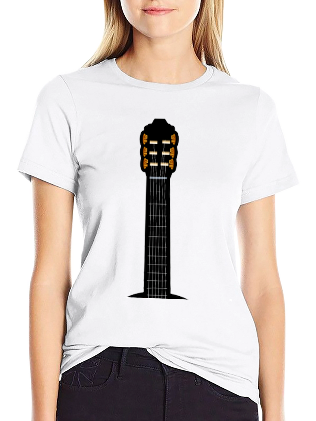 Guitar Neck T-Shirt - Music Lover Tee
