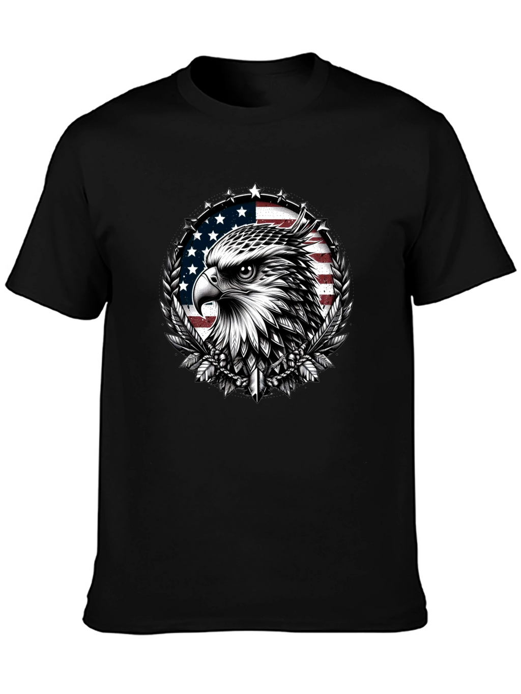 Eagle USA Flag Graphic Tee