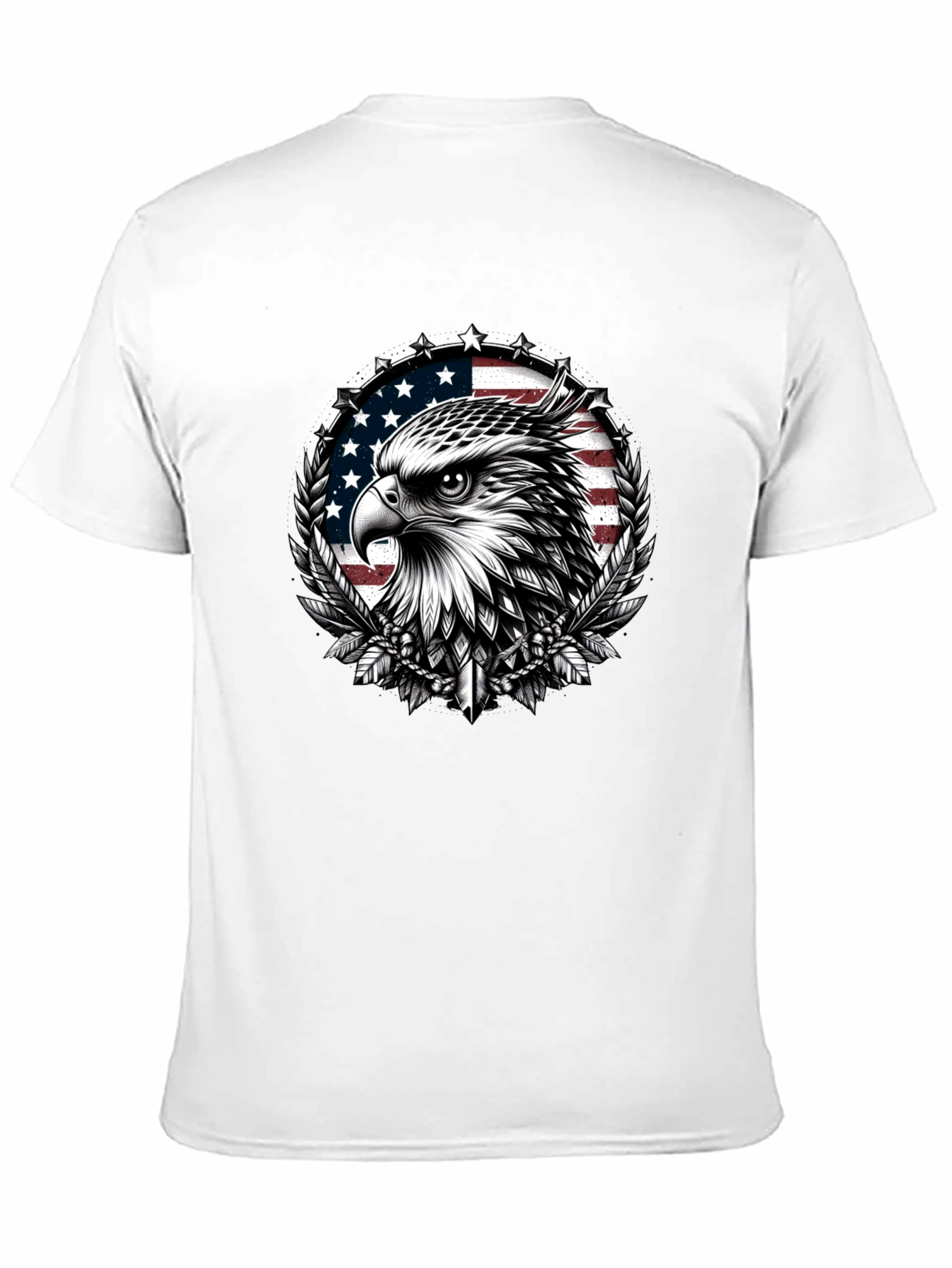 Eagle USA Flag Graphic Tee