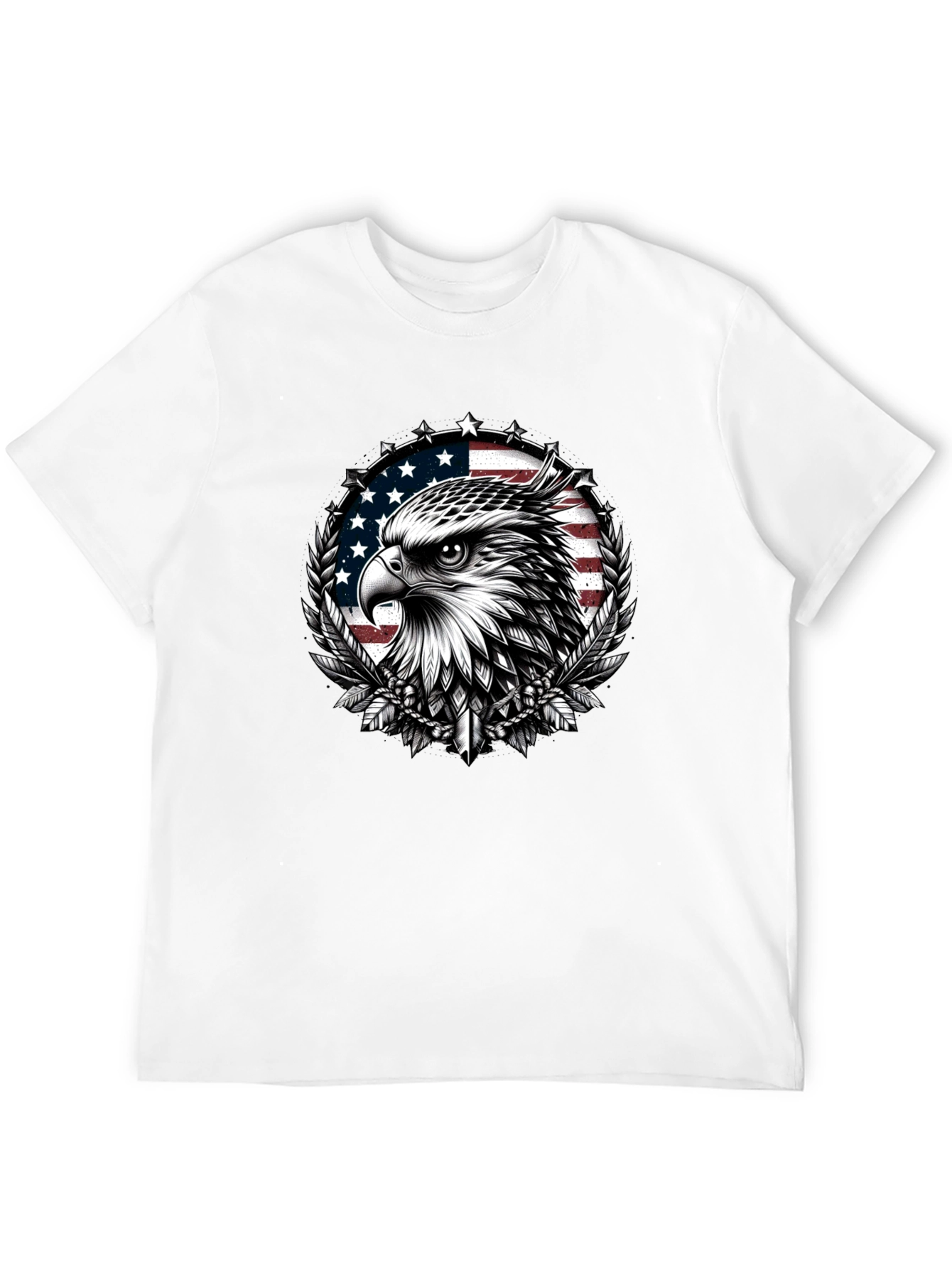 Eagle USA Flag Graphic Tee