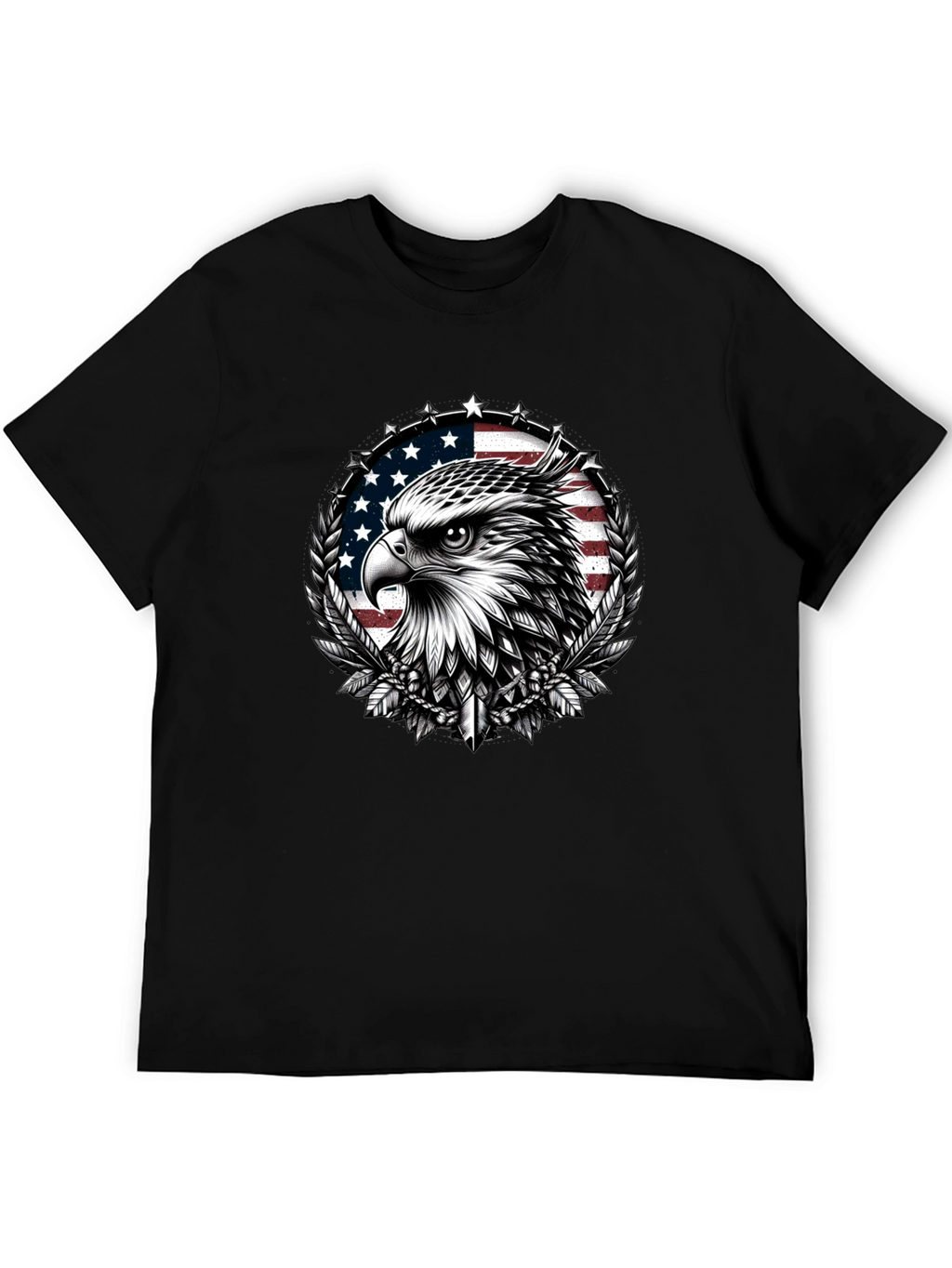 Eagle USA Flag Graphic Tee