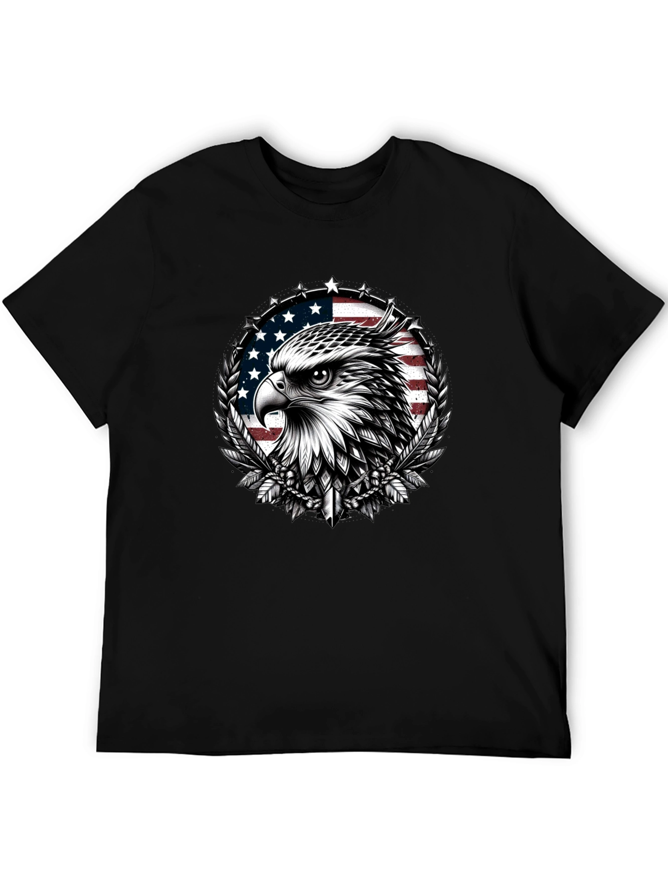 Eagle USA Flag Graphic Tee
