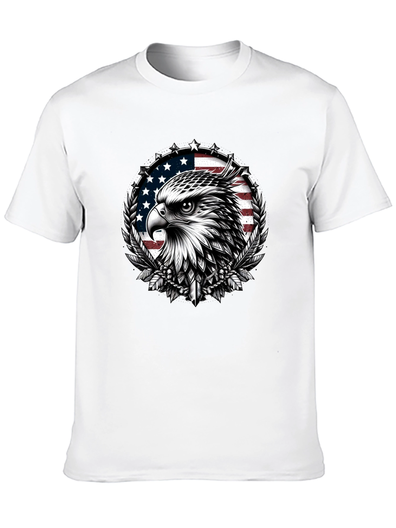 Eagle USA Flag Graphic Tee