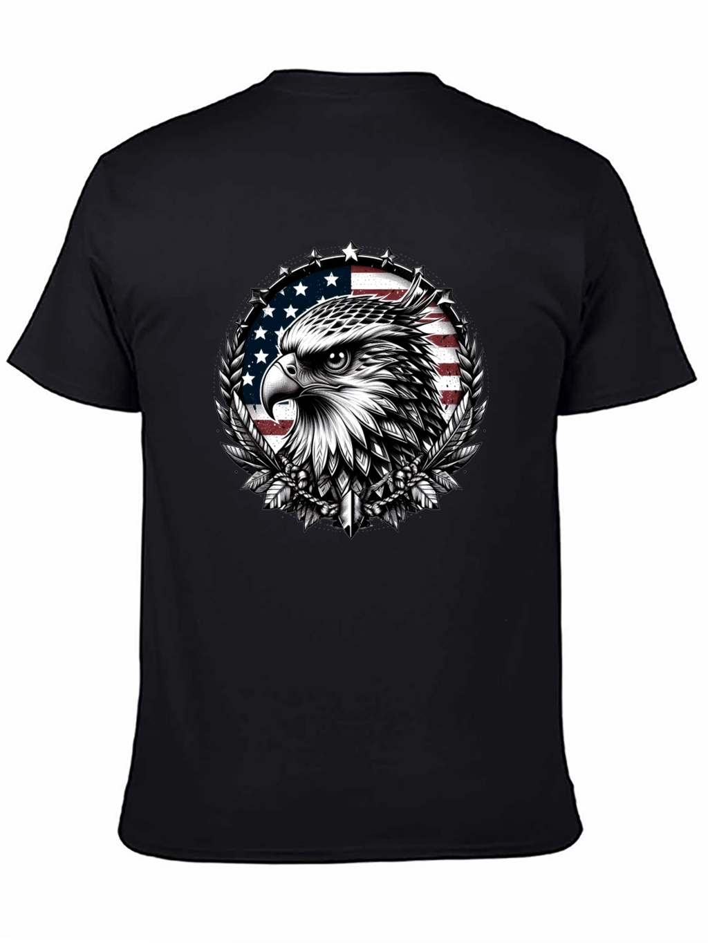 Eagle USA Flag Graphic Tee