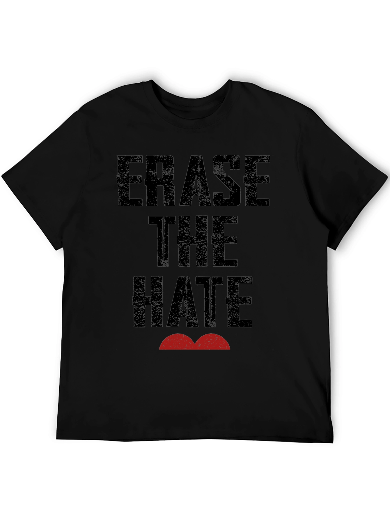 Erase The Hate Graphic Tee - Soft Cotton Comfort