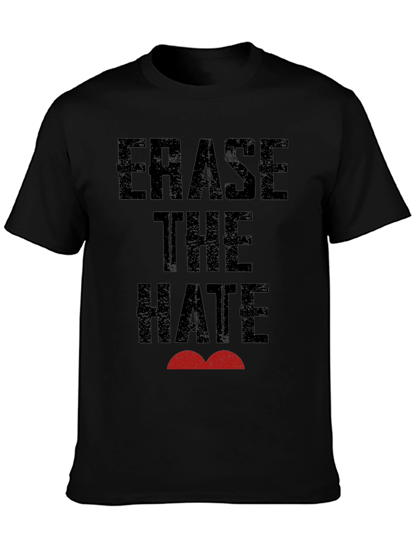 Erase The Hate Graphic Tee - Soft Cotton Comfort