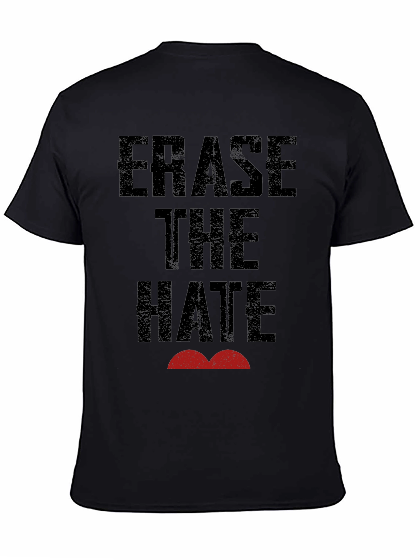 Erase The Hate Graphic Tee - Soft Cotton Comfort