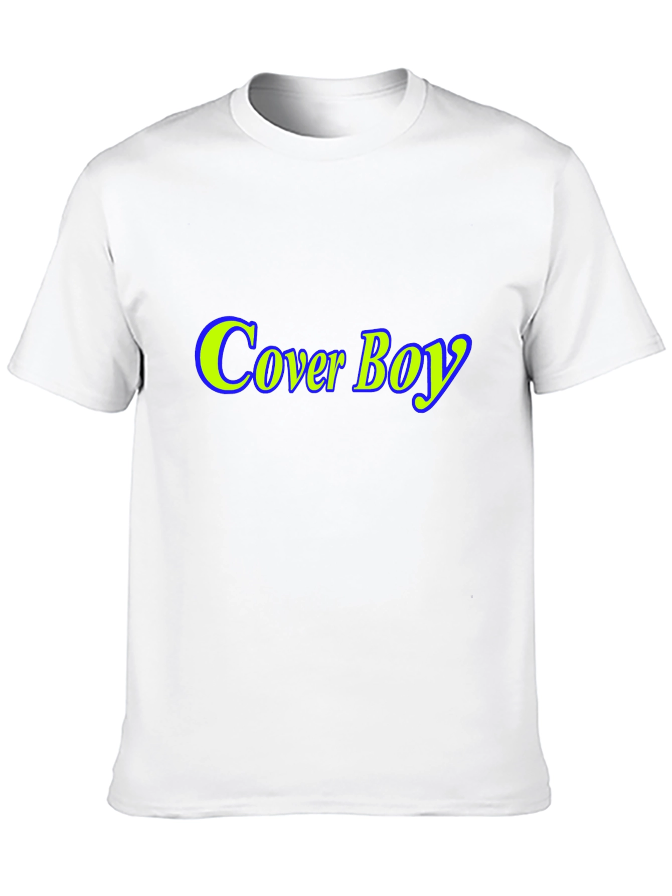 Cover Boy Black T-Shirt