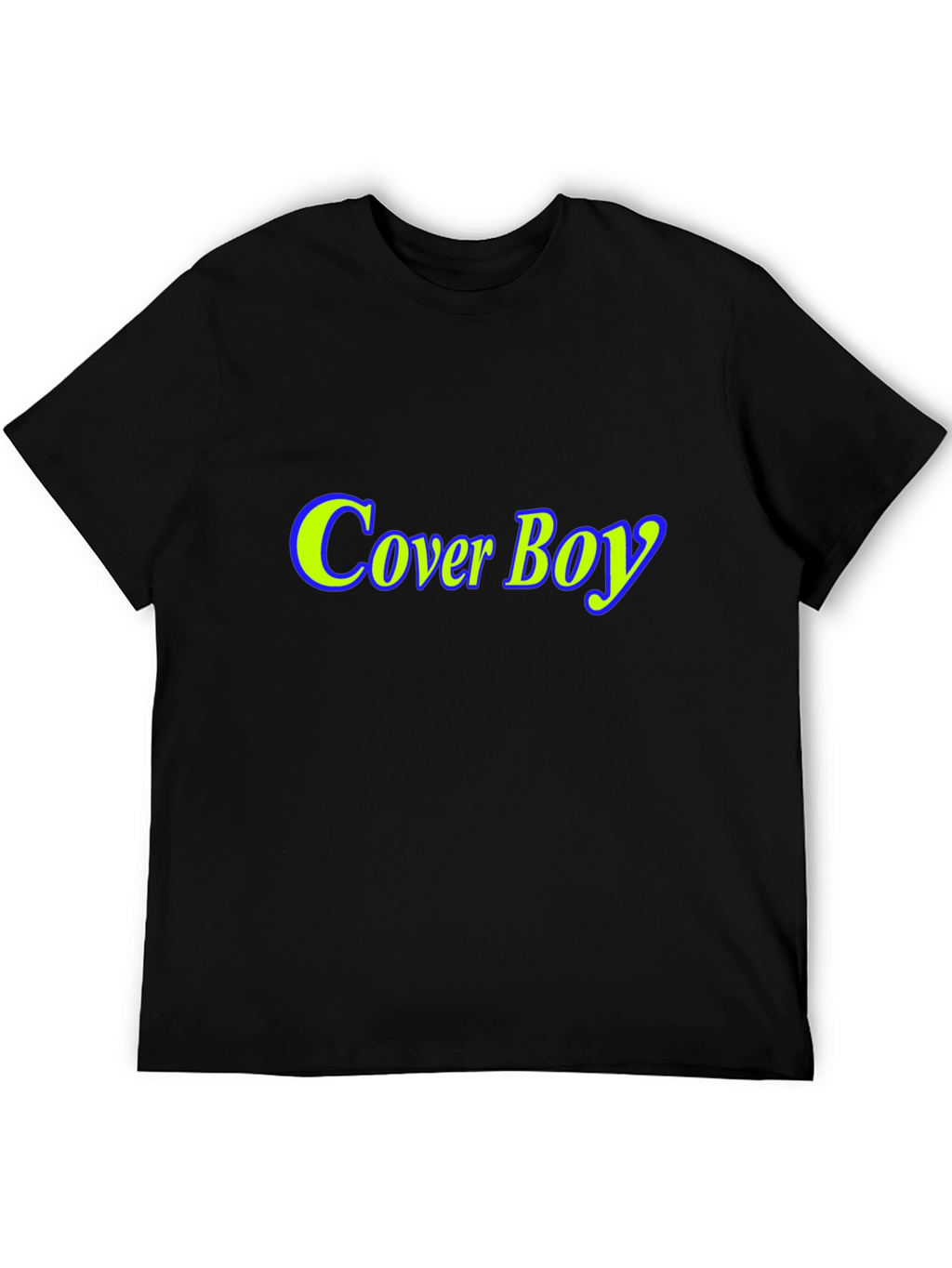 Cover Boy Black T-Shirt