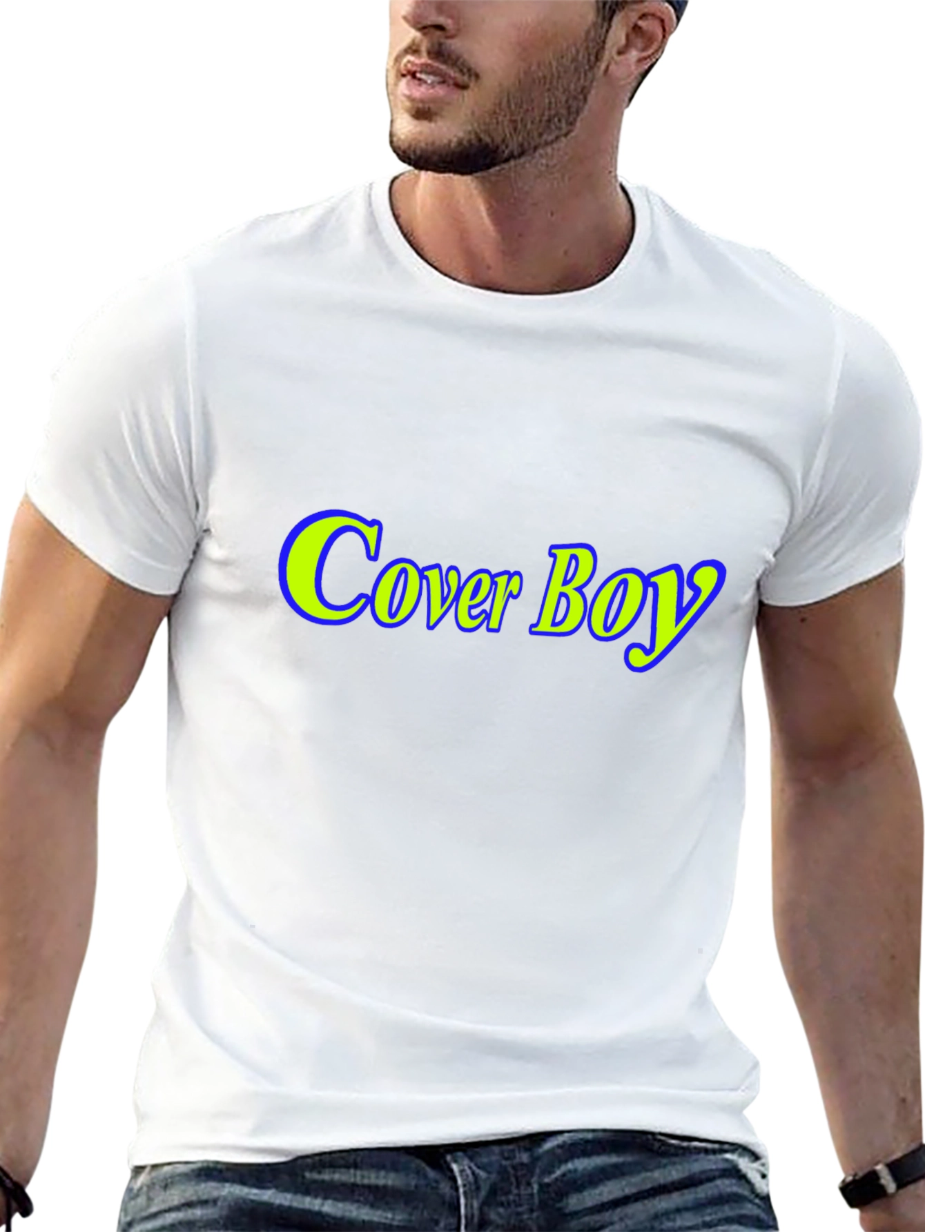 Cover Boy Black T-Shirt