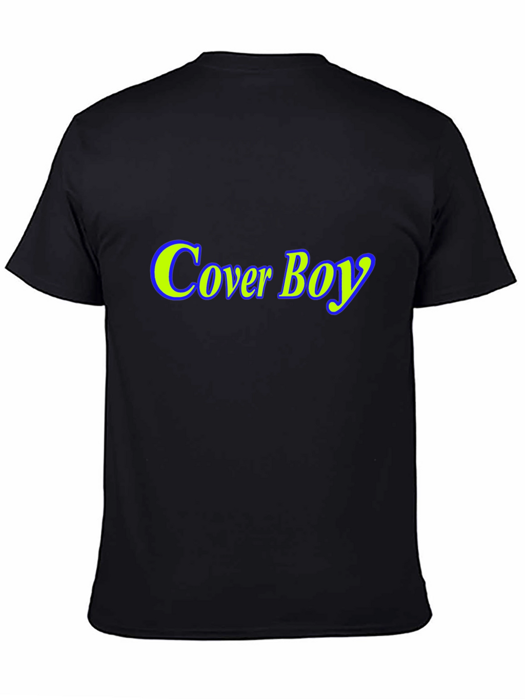 Cover Boy Black T-Shirt