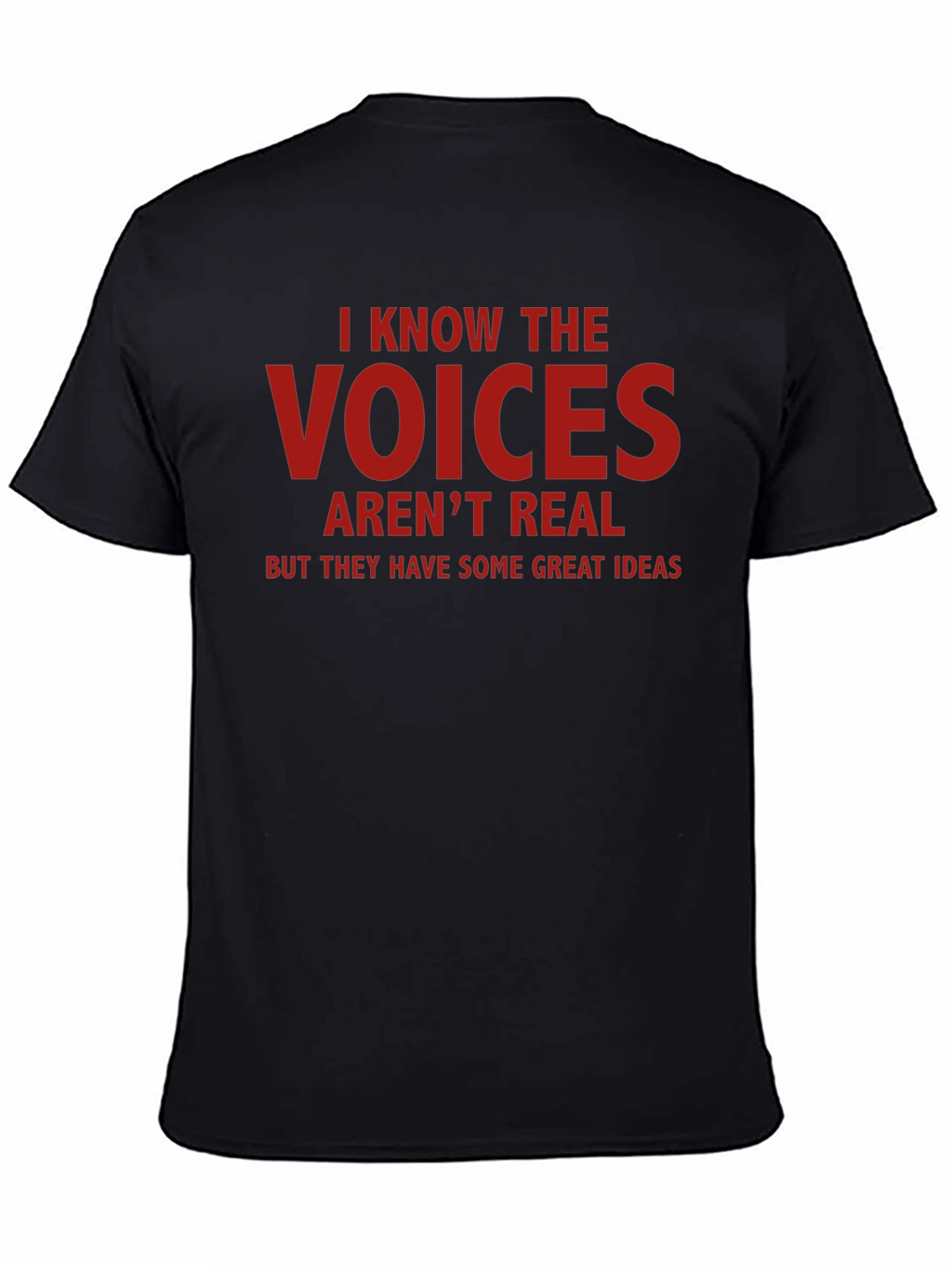 Funny Voices Graphic T-Shirt - Great Ideas Tee