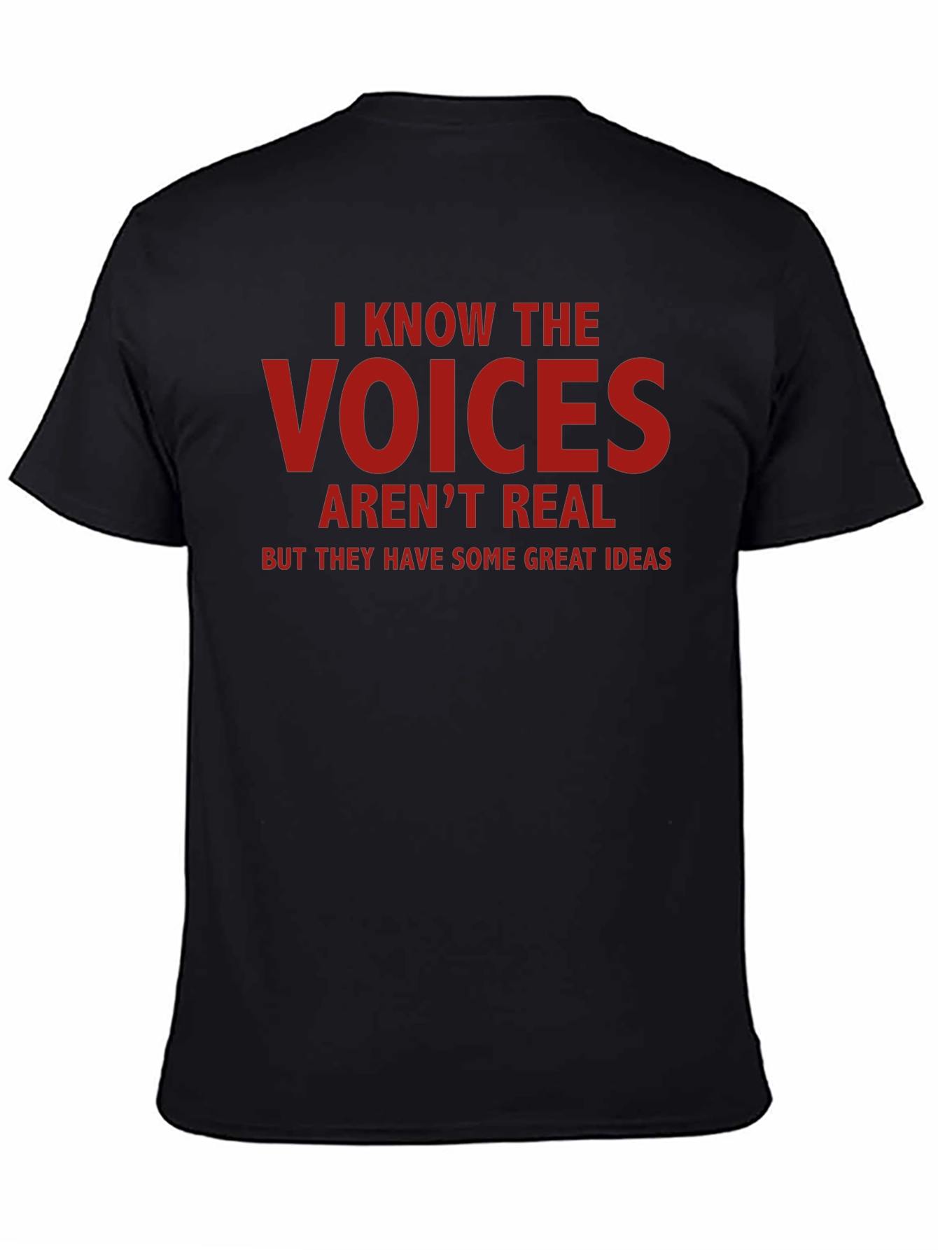 Funny Voices Graphic T-Shirt - Great Ideas Tee
