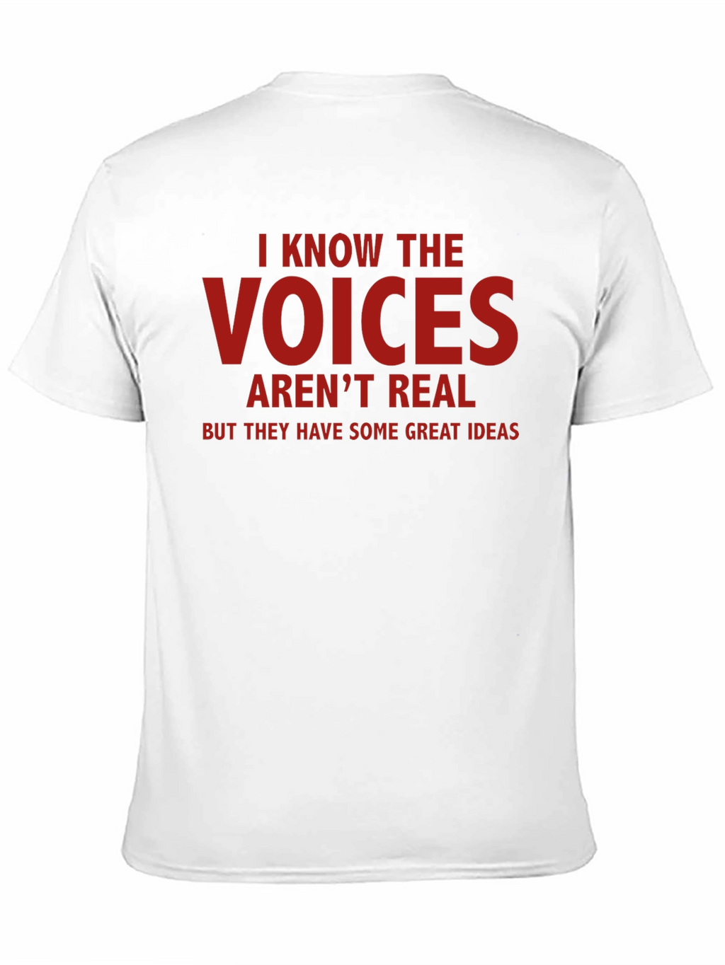 Funny Voices Graphic T-Shirt - Great Ideas Tee