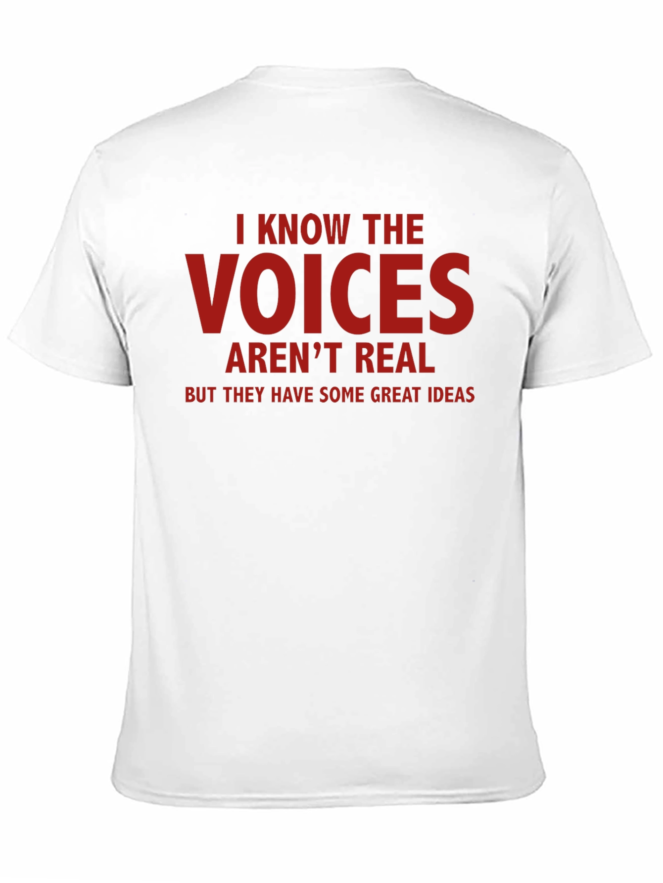 Funny Voices Graphic T-Shirt - Great Ideas Tee