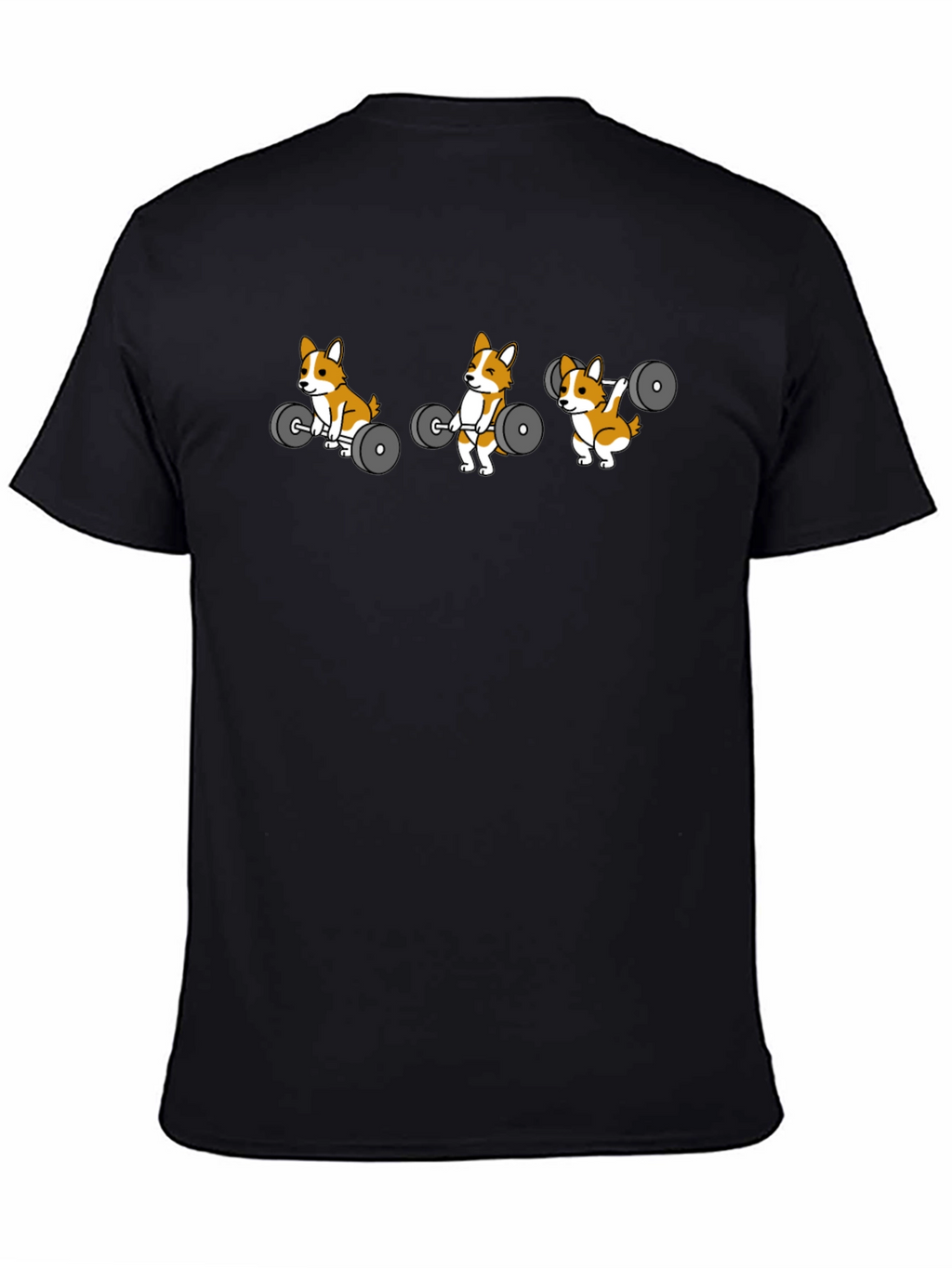 Weightlifting Corgi Tee