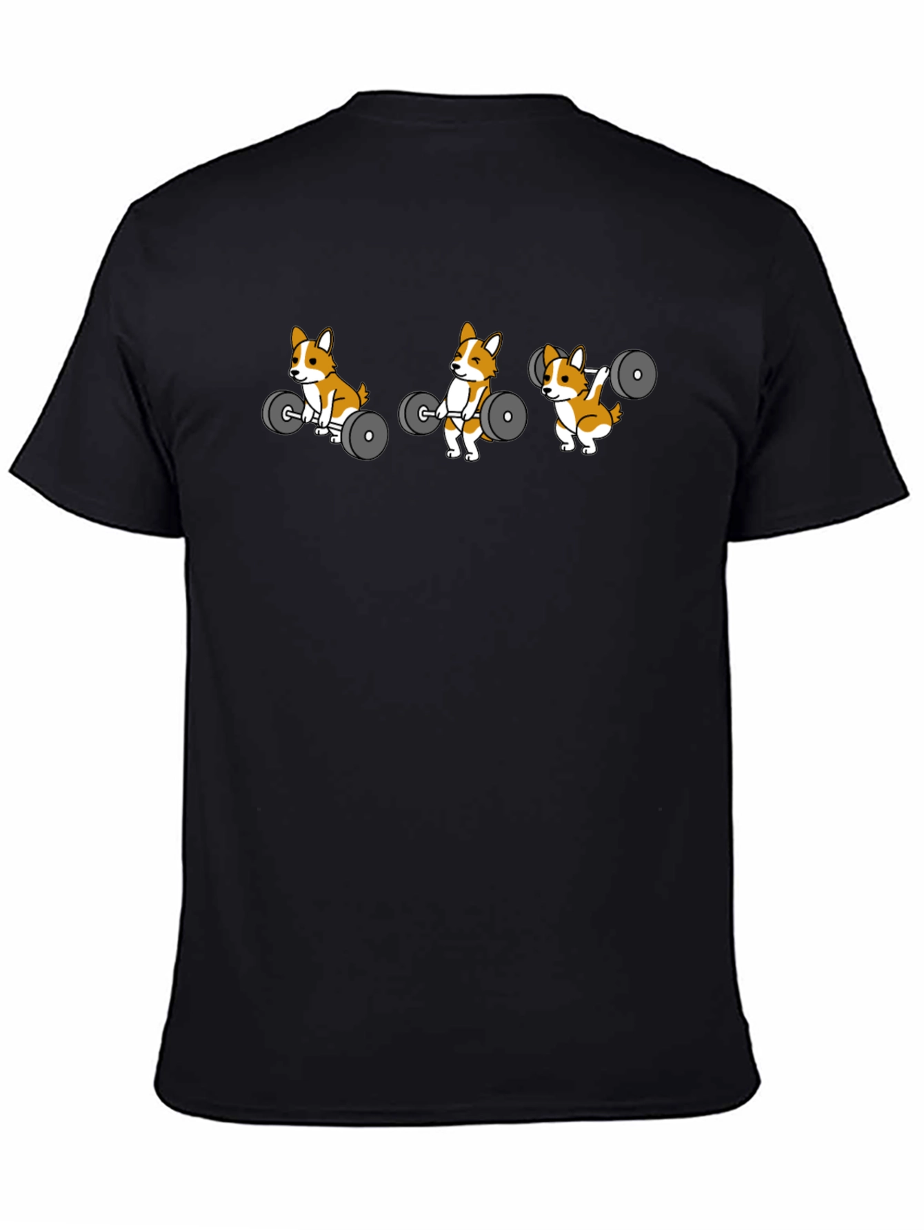 Weightlifting Corgi Tee