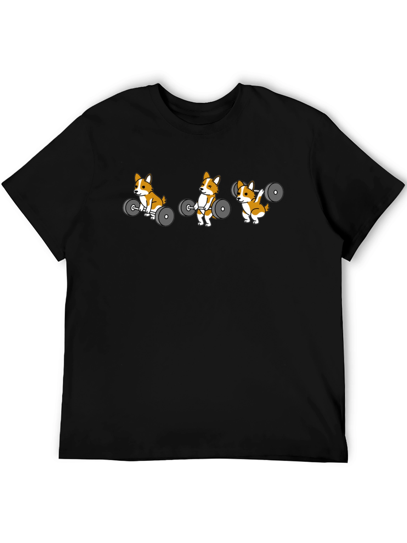 Weightlifting Corgi Tee