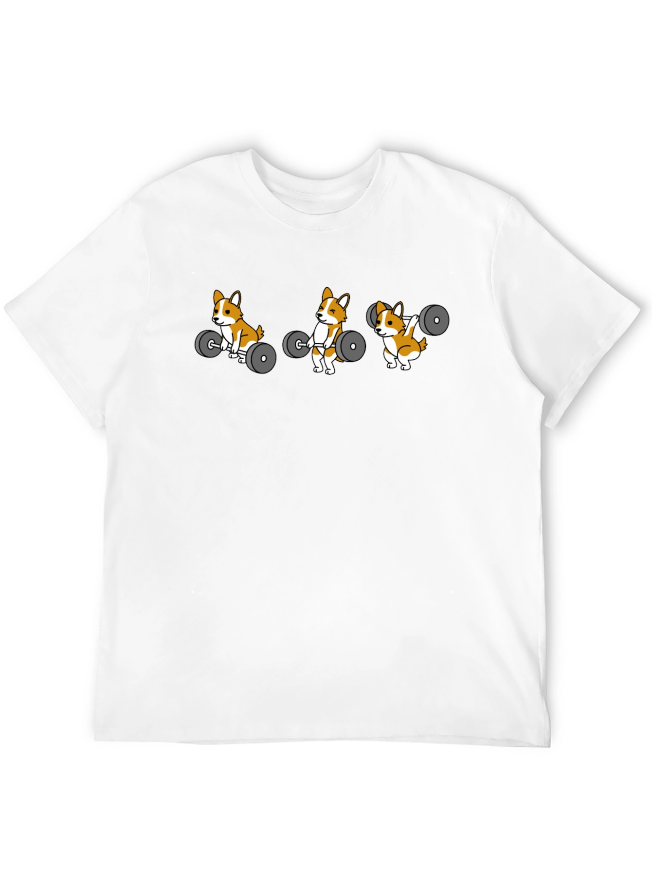 Weightlifting Corgi Tee