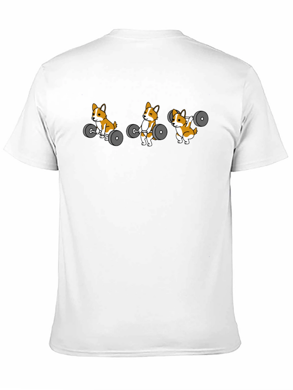 Weightlifting Corgi Tee