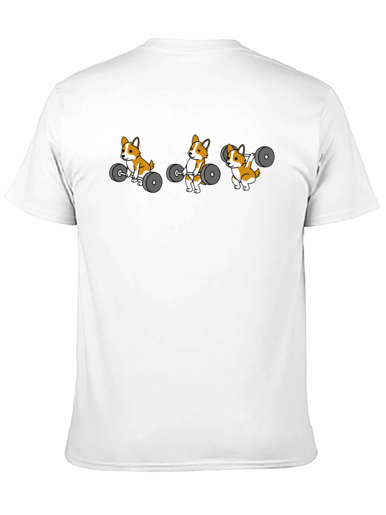 Weightlifting Corgi Tee