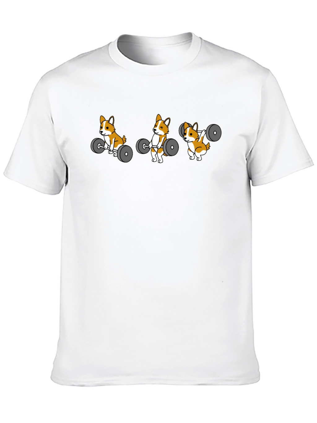 Weightlifting Corgi Tee