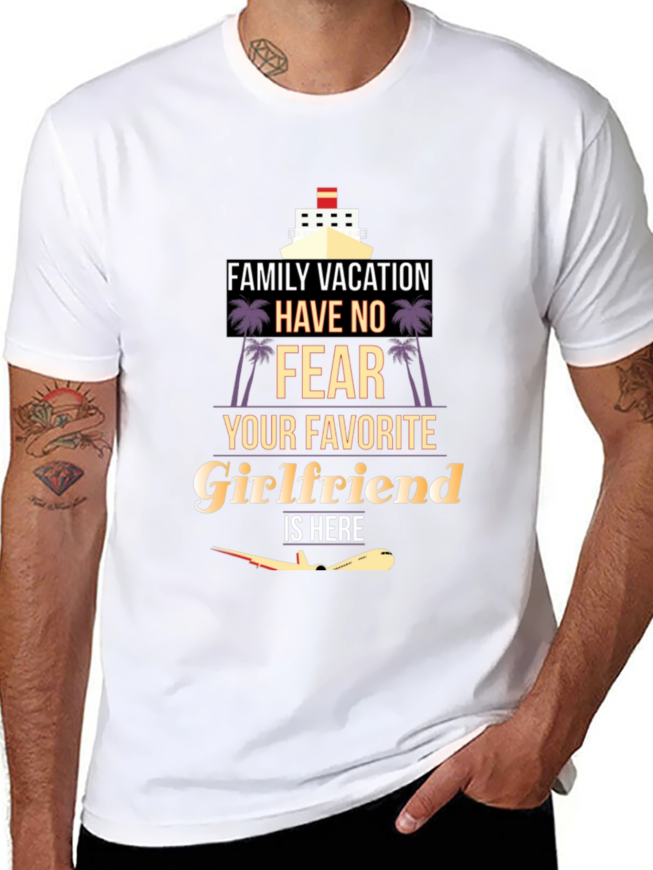 Family Vacation Girlfriend T-Shirt