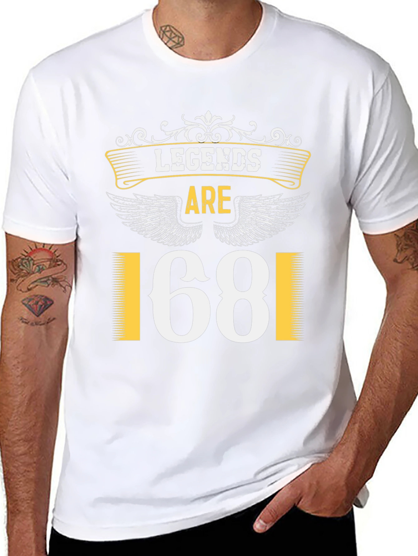 Legends Are 68 T-Shirt | Birthday Gift Idea