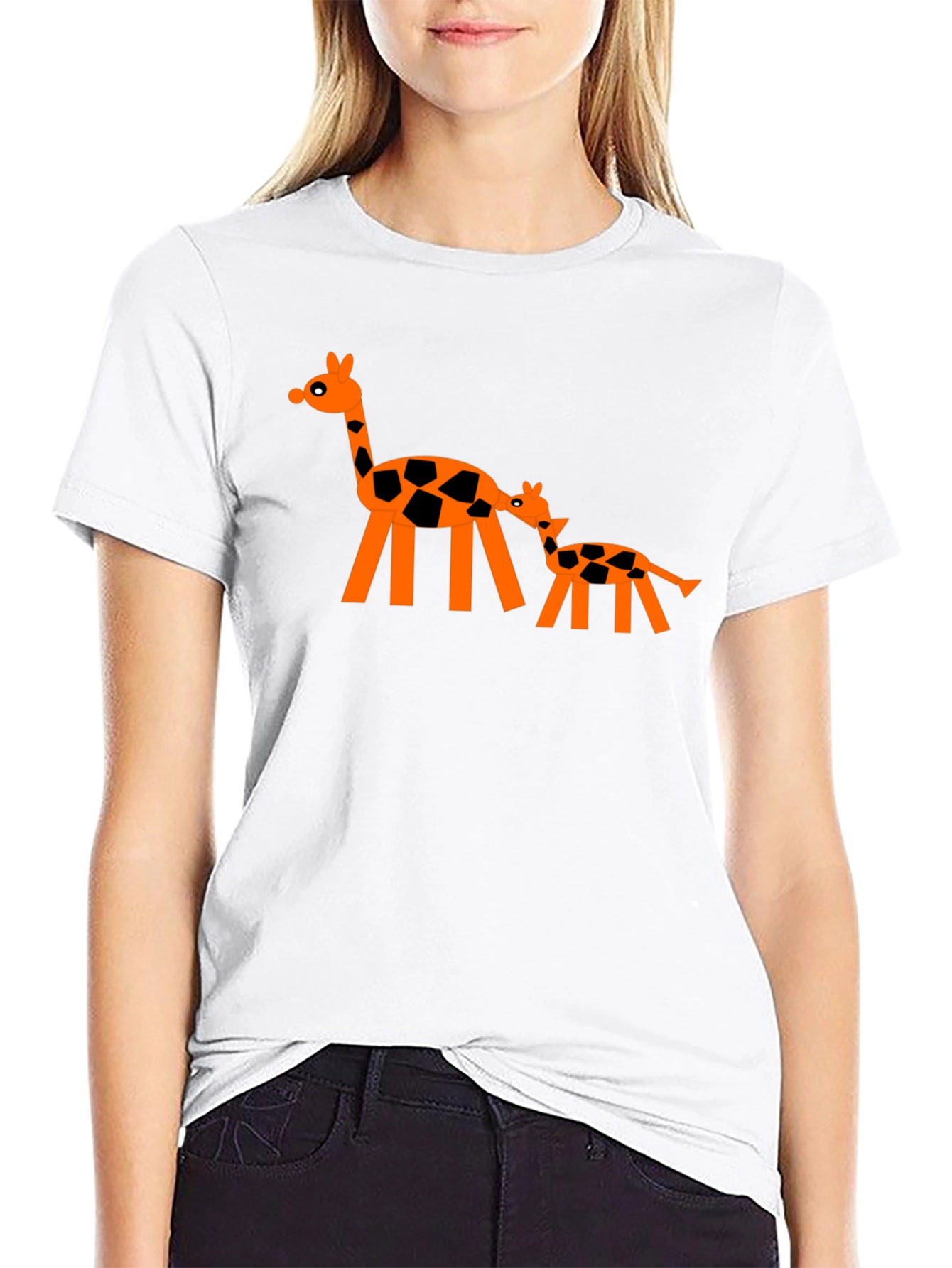 Giraffe Graphic Tee - Fun Stylish T-Shirt