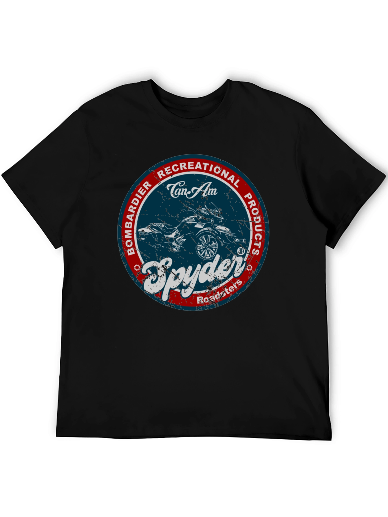 Can-Am Spyder Roadster Black T-Shirt