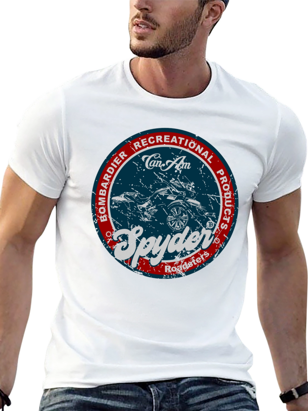Can-Am Spyder Roadster Black T-Shirt